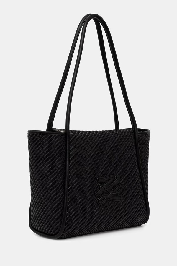 Сумка-шопер жіноча Karl Lagerfeld K/AUTOGRAPH колір чорний
