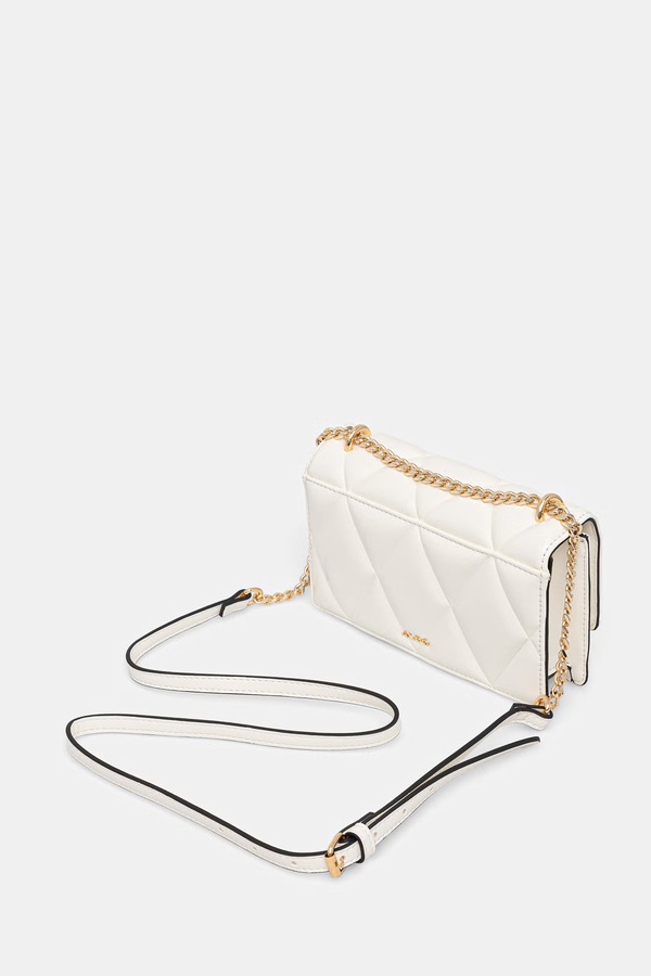Сумка крос-боді жіноча Aldo BELLAGRACE колір білий фото 2