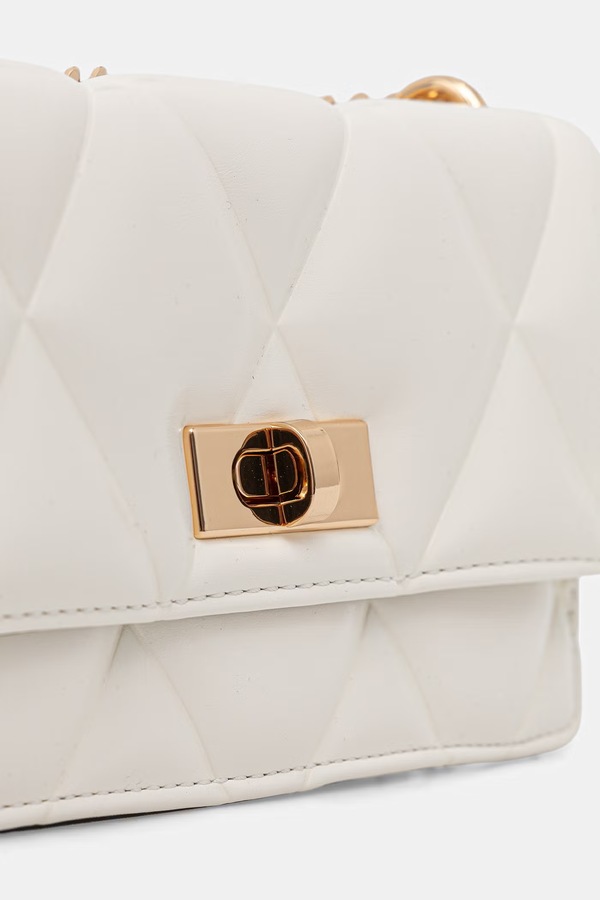 Сумка крос-боді жіноча Aldo BELLAGRACE колір білий фото 4