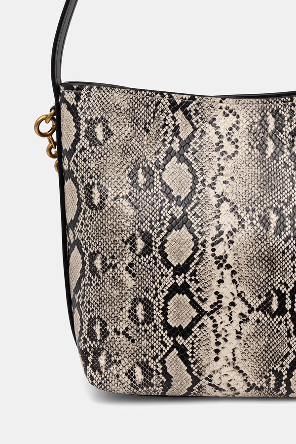 Сумочка жіноча шкіряна MICHAEL Michael Kors Nolita колір бежевий фото 2
