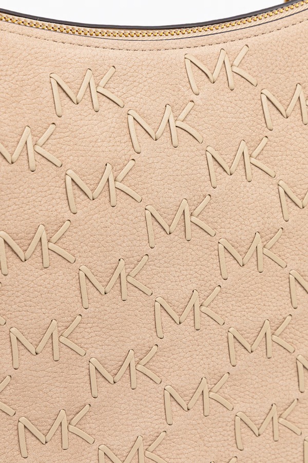 Сумка крос-боді жіноча шкіряна MICHAEL Michael Kors Nolita колір бежевий фото 4