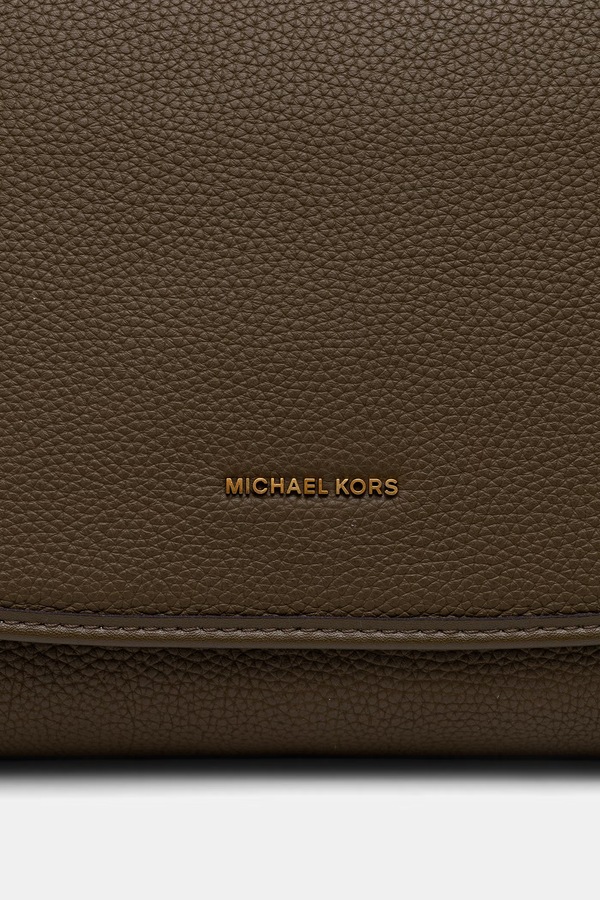 Сумка крос-боді жіноча шкіряна MICHAEL Michael Kors Holmes колір коричневий фото 4