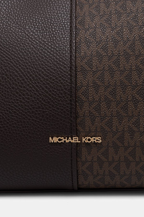 Сумка-шопер жіноча зі штучної шкіри MICHAEL Michael Kors Henly колір коричневий фото 4