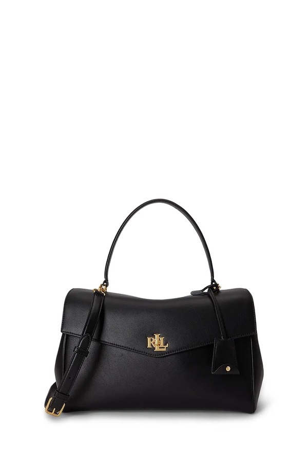 Сумочка женская кожаная Lauren Ralph Lauren цвет черный