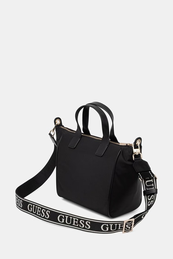 Сумка крос-боді жіноча Guess FOLLIE колір чорний фото 2
