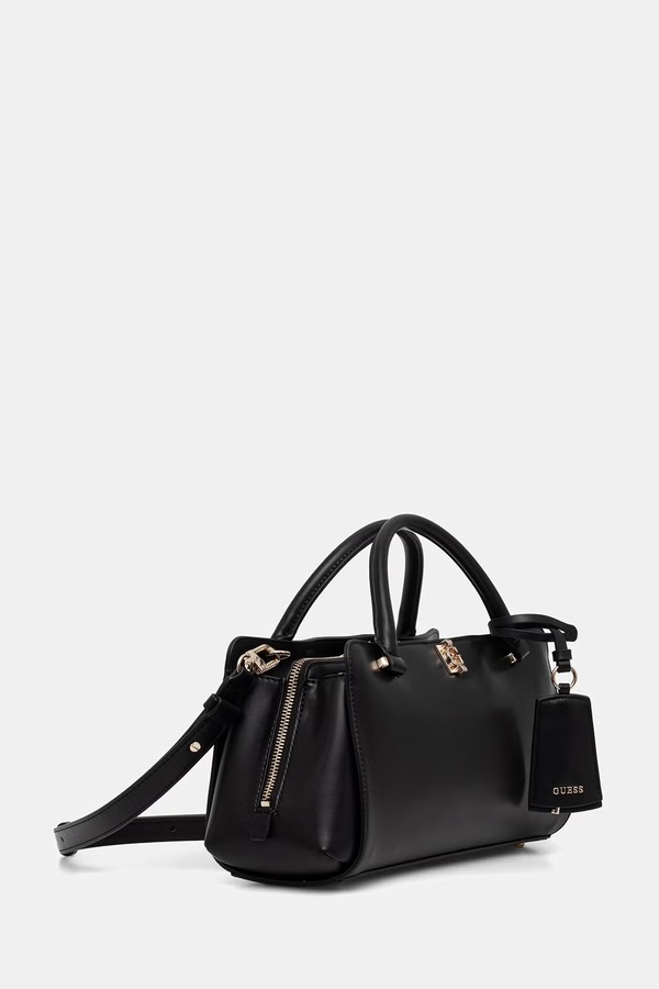 Сумка кросс-боди женская из искусственной кожи Guess AUDREY цвет черный фото 2