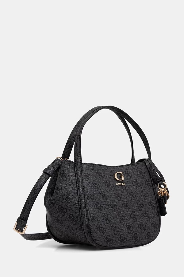 Сумка кросс-боди женская из искусственной кожи Guess COLEEN цвет серый