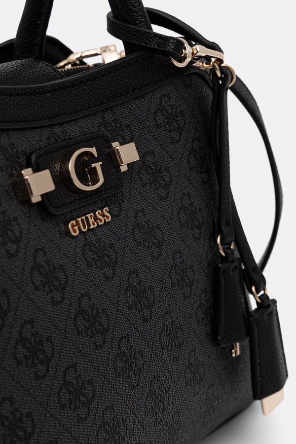 Сумка крос-боді жіноча Guess LINDSEY колір сірий фото 4