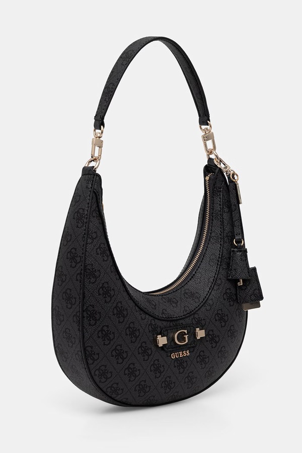 Сумочка hobo жіноча Guess LINDSEY колір сірий