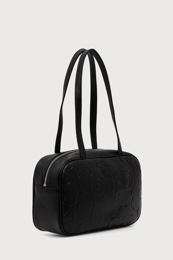 Сумочка женская кожаная Marimekko цвет черный