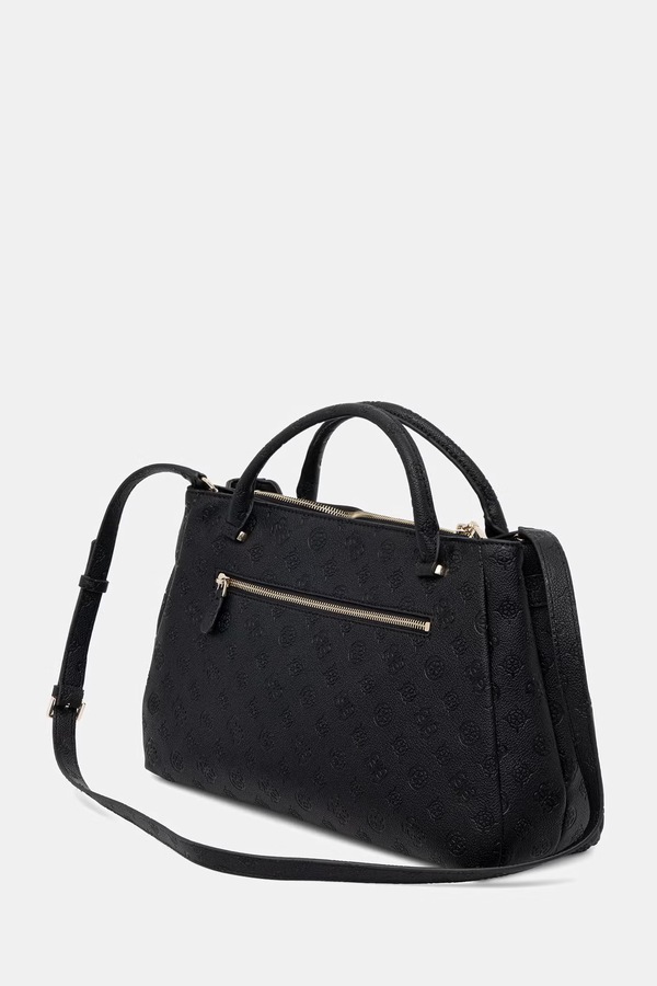 Сумка кросс-боди женская из искусственной кожи Guess ELLA цвет черный фото 2