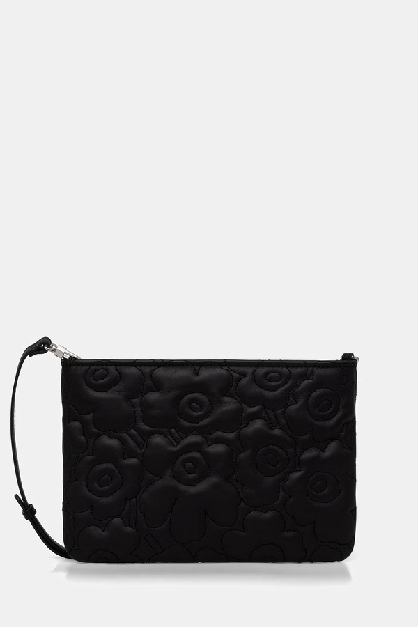 Сумка крос-боді жіноча шкіряна Marimekko колір чорний
