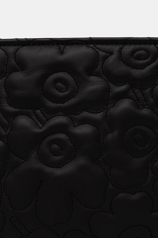 Сумка крос-боді жіноча шкіряна Marimekko колір чорний фото 2