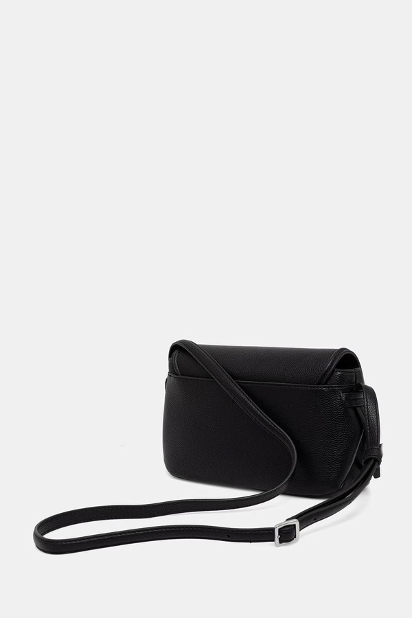 Сумка крос-боді жіноча зі штучної шкіри BOSS Anett Flap Crossbody колір чорний фото 2