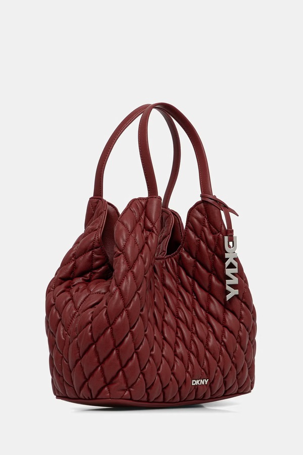 Сумка-тоут женская из искусственной кожи DKNY PAULA цвет красный