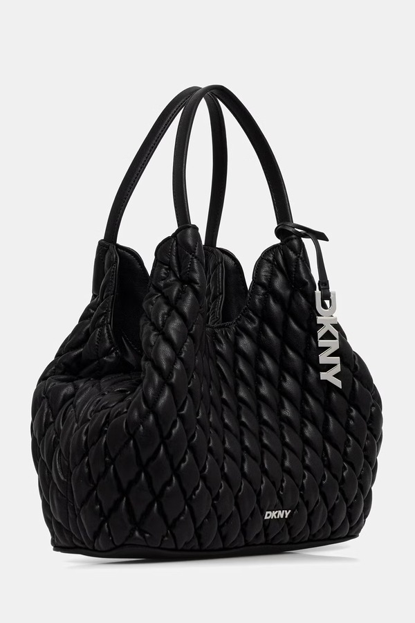 Сумка-тоут жіноча зі штучної шкіри DKNY PAULA колір чорний