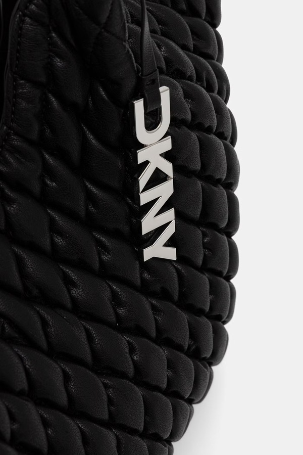 Сумка-тоут жіноча зі штучної шкіри DKNY PAULA колір чорний фото 4