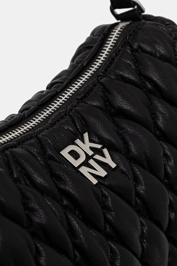 Сумочка жіноча зі штучної шкіри DKNY REMY колір чорний фото 3