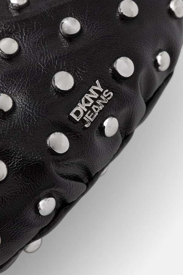 Сумочка hobo жіноча зі штучної шкіри DKNY KATYA колір чорний фото 4