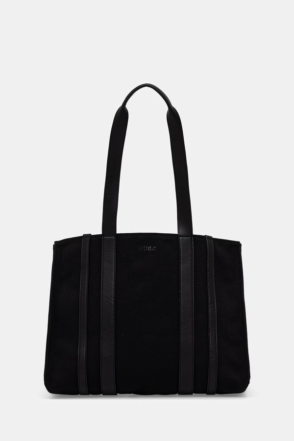 Сумка-шопер HUGO Thenah_Tote колір чорний