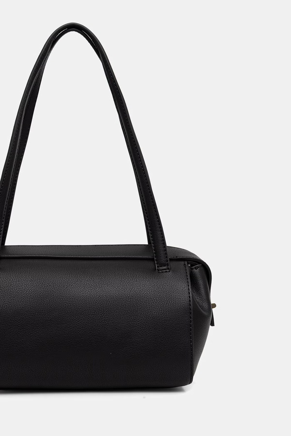 Сумка baguette женская из искусственной кожи HUGO Meelo_Duffle SM цвет черный фото 2