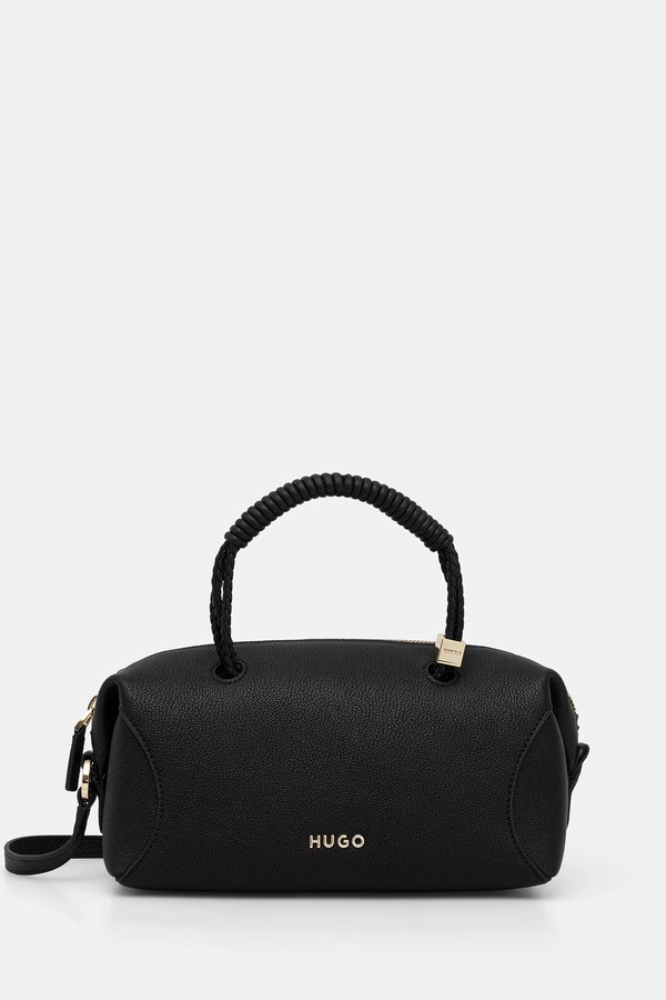 Сумка кросс-боди женская из искусственной кожи HUGO Brielle Tote SM цвет черный