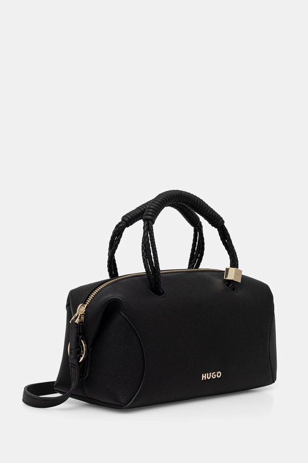 Сумка кросс-боди женская из искусственной кожи HUGO Brielle Tote SM цвет черный