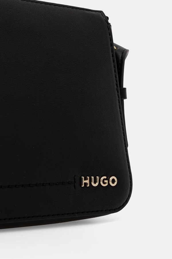 Сумка жіноча HUGO Yorih_Crossbody колір чорний фото 4