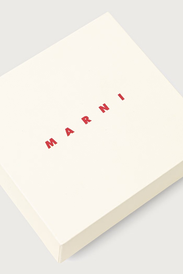 Дитячі зі штучної шкіри Marni колір рожевий фото 3
