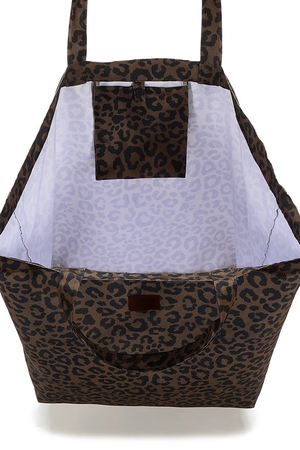 Сумка-мішок La Millou LEOPARD CHOCO колір коричневий фото 2