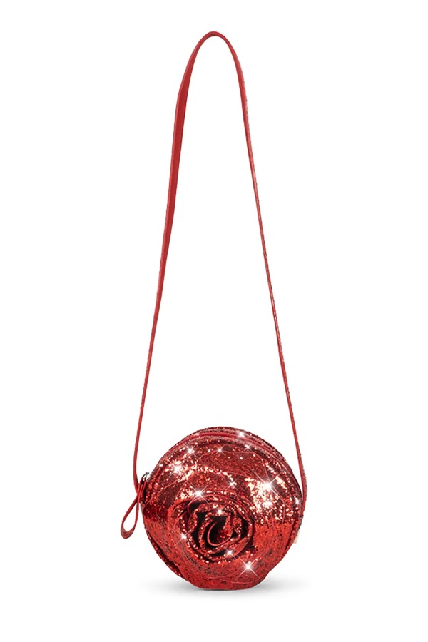 Сумка крос-боді дитяча Konges Sløjd ROSE SHOULDER BAG колір червоний фото 2