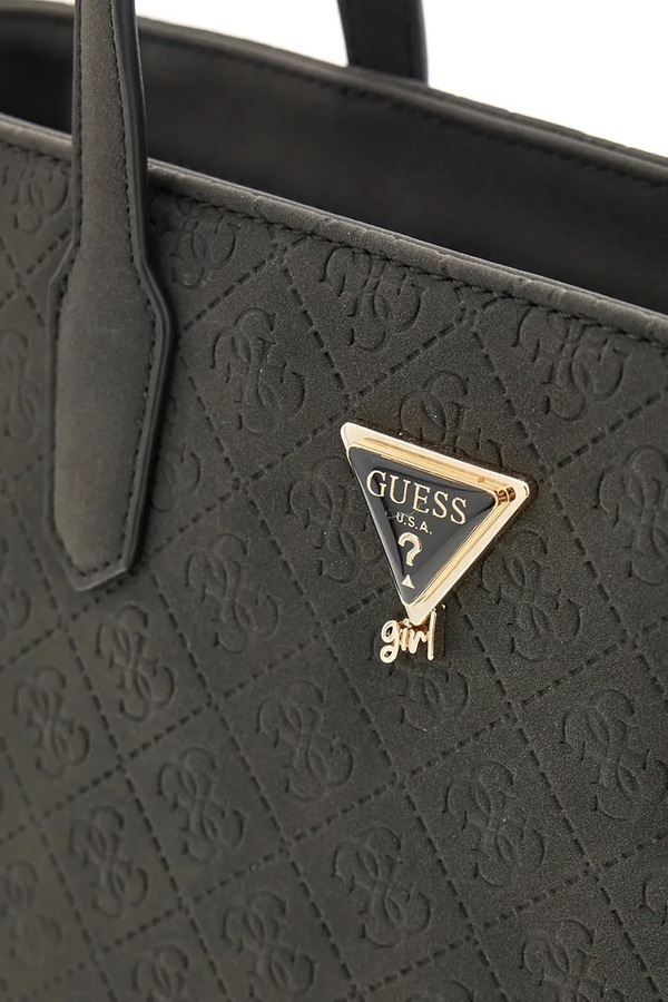 Сумка-тоут дитяча зі штучної шкіри Guess колір чорний фото 4