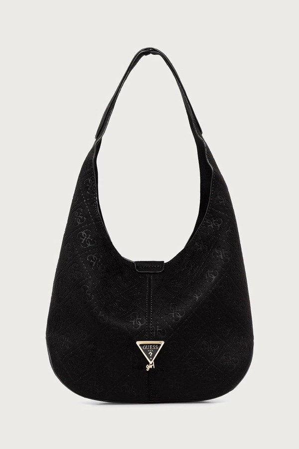 Сумочка hobo детская из имитации замши Guess цвет черный
