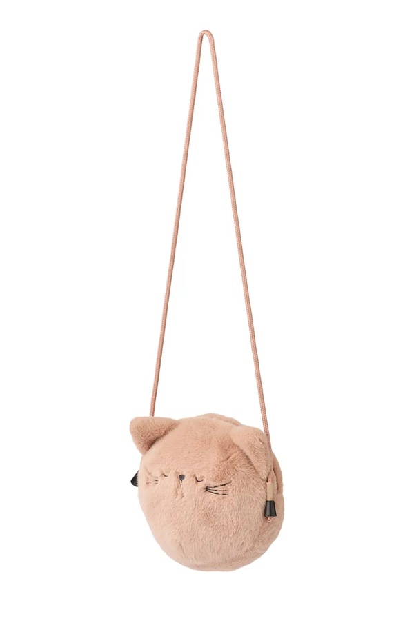 Сумка крос-боді дитяча Liewood Dianne Plush Cat Bag колір рожевий