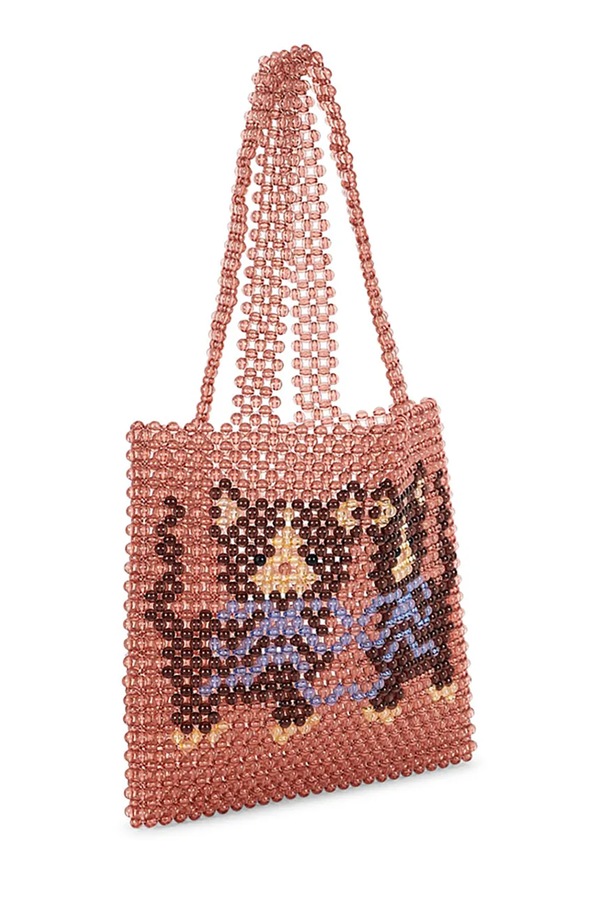 Сумка-тоут дитяча Konges Sløjd KITTY PERLA HAND BAG колір рожевий фото 2
