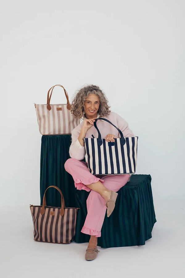 Сумка La Millou STRIPES BEIGE колір бежевий фото 3
