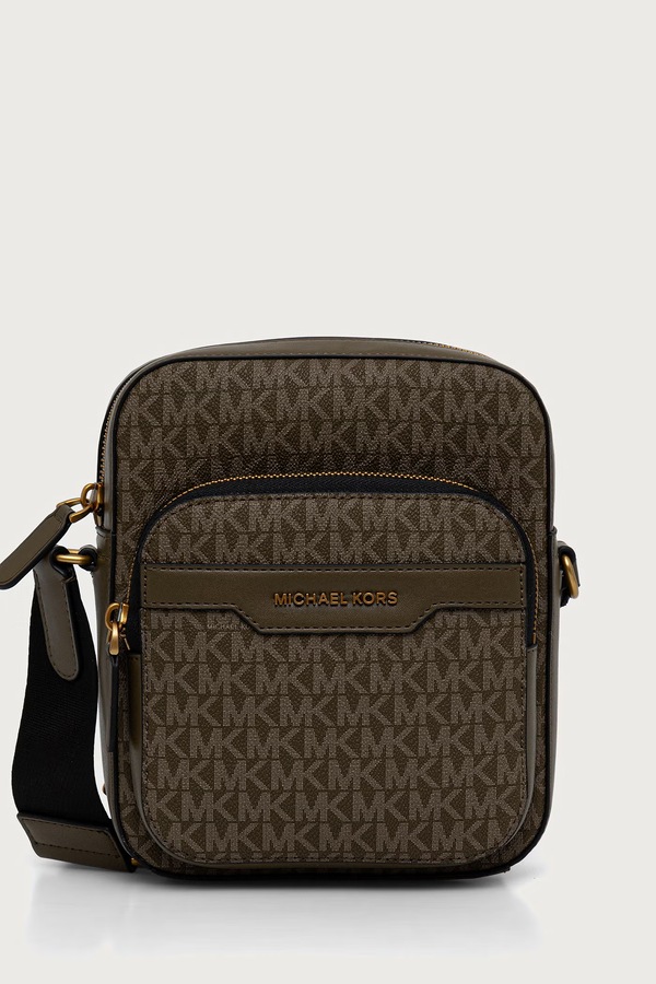 Сумка на плече чоловіча Michael Kors HUDSON колір зелений