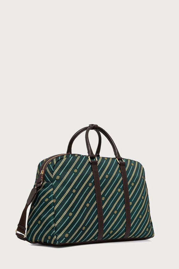 Сумка чоловіча Drôle de Monsieur Weekender Monogramme колір зелений