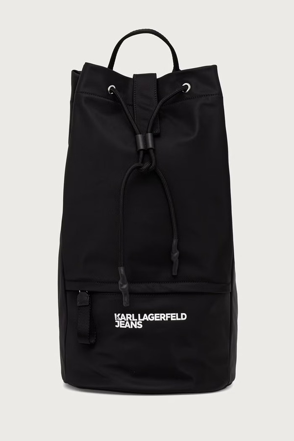 Рюкзак-мішок Karl Lagerfeld Jeans колір чорний