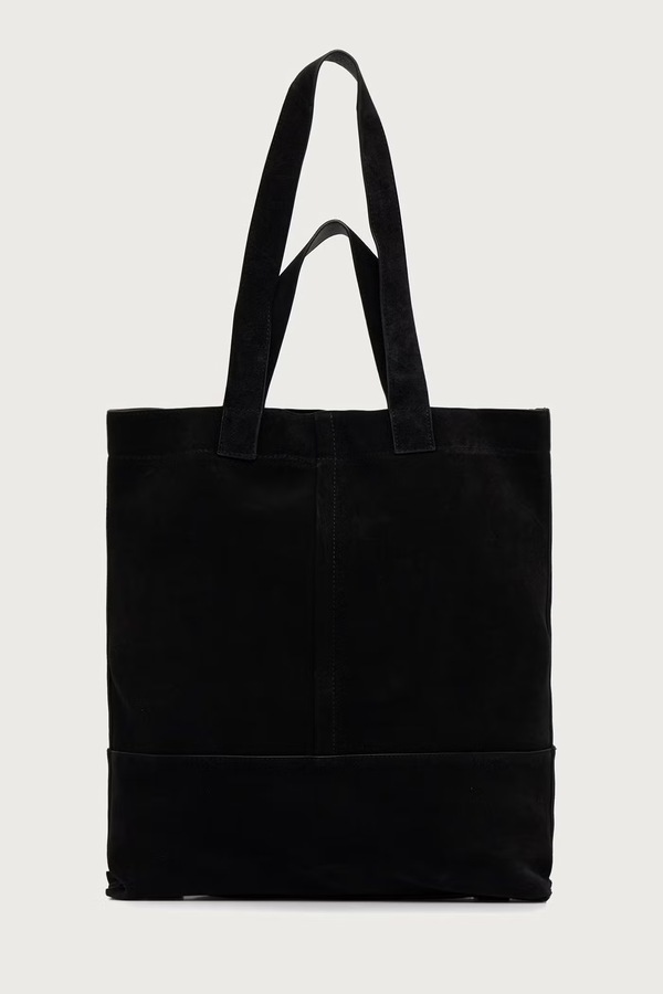 Сумка чоловіча замшева AllSaints CASSIUS N/S TOTE колір чорний