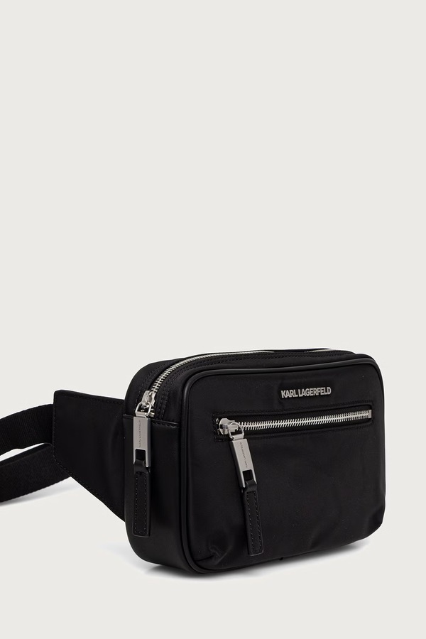Сумка чоловіча Karl Lagerfeld K/NYLON колір чорний