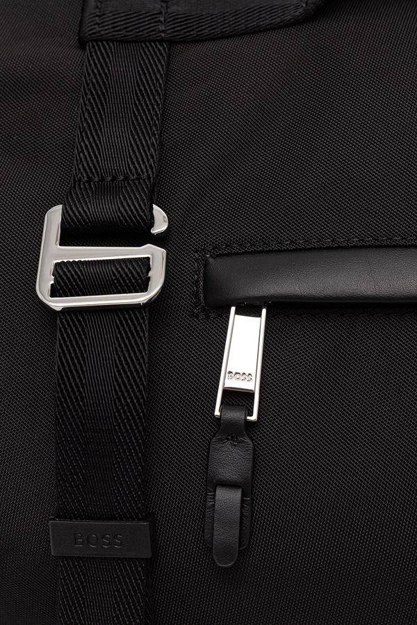 Дорожня сумка чоловіча BOSS Highway_N_Mn Holdall колір чорний фото 4