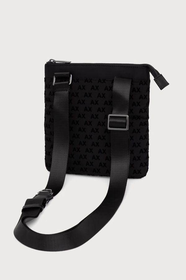 Сумка чоловіча Armani Exchange колір чорний фото 2