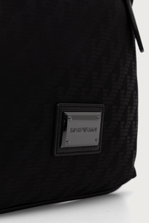 Сумка чоловіча Emporio Armani колір чорний фото 4