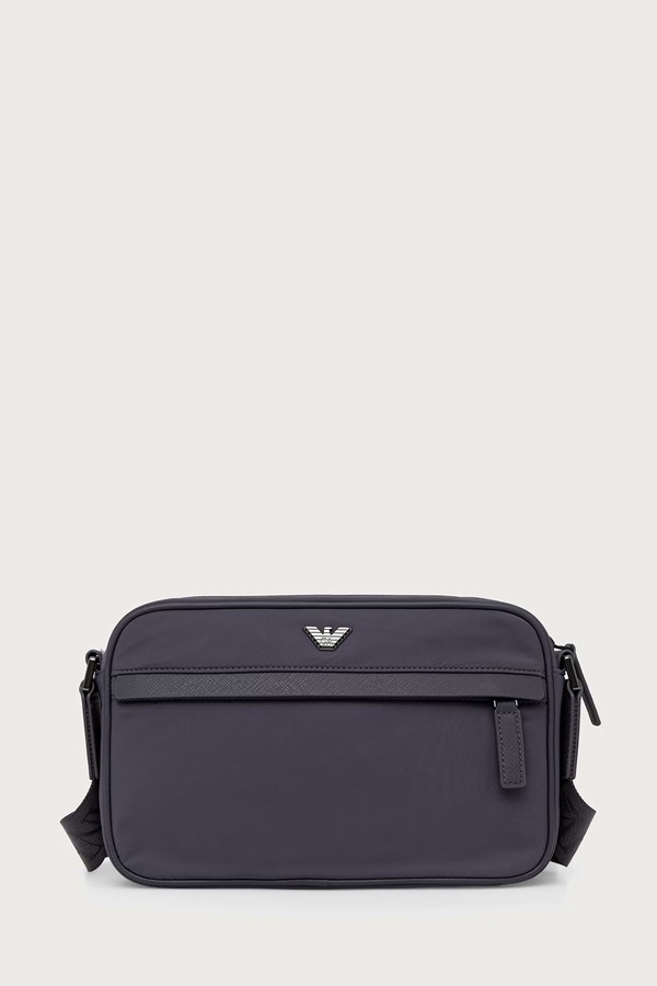 Сумка чоловіча Emporio Armani колір сірий