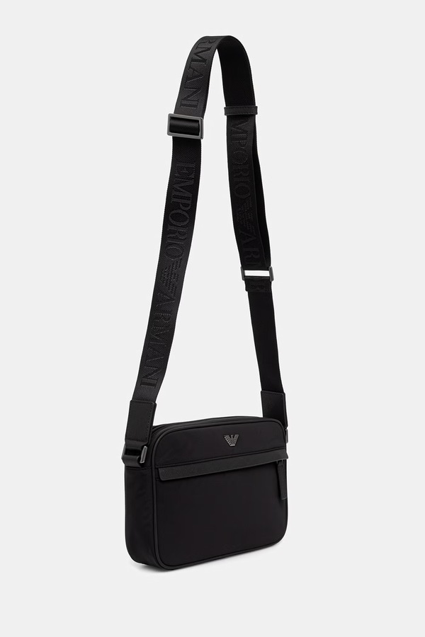 Сумка чоловіча Emporio Armani колір чорний