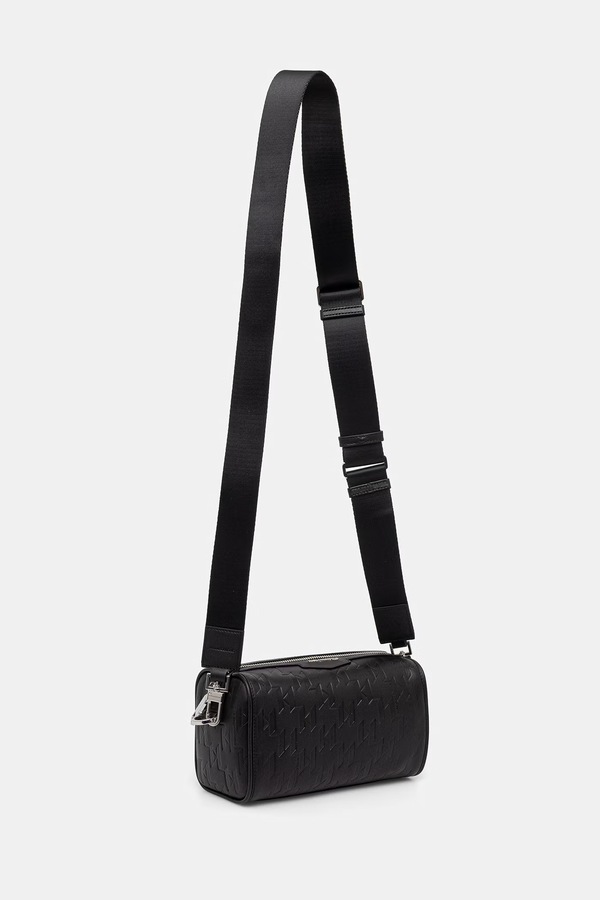 Сумка чоловіча шкіряна Karl Lagerfeld K/LOOM колір чорний
