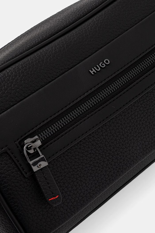 Косметичка чоловіча HUGO HUKE_WASHBAG колір чорний фото 3