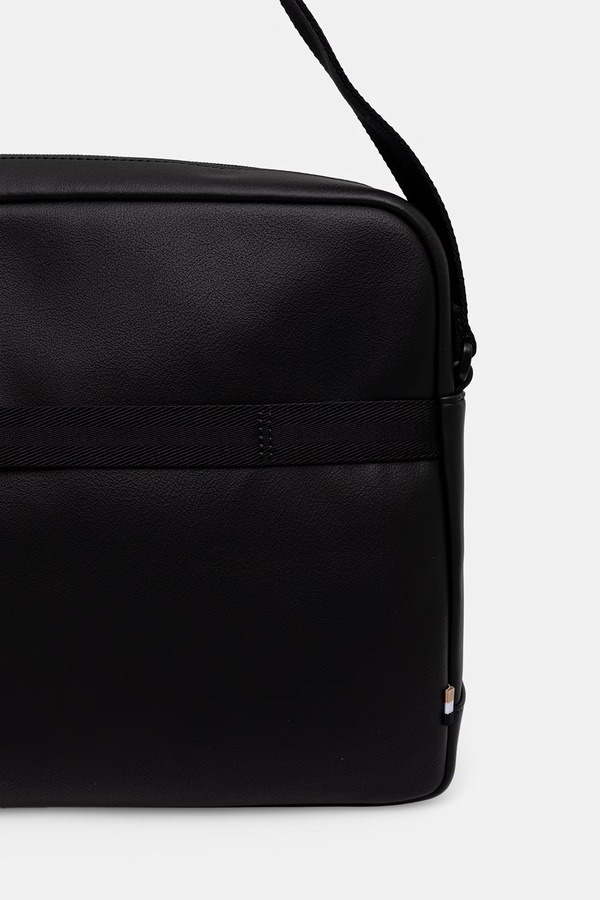 Сумка мужская BOSS Jace_Zip Messenger цвет черный фото 2