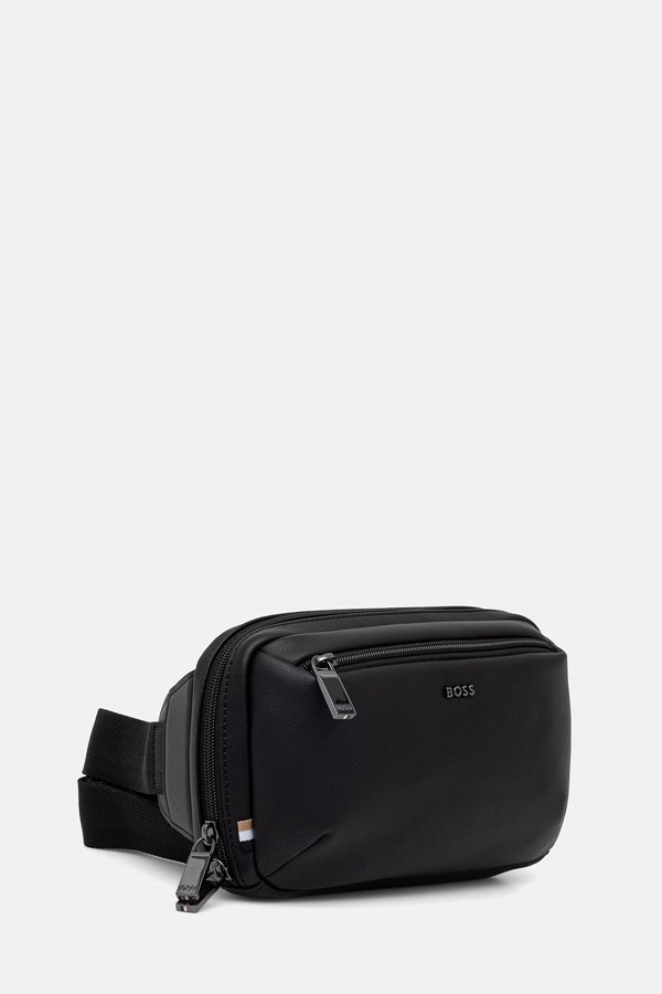 Бананка чоловіча BOSS Jace_Bumbag колір чорний